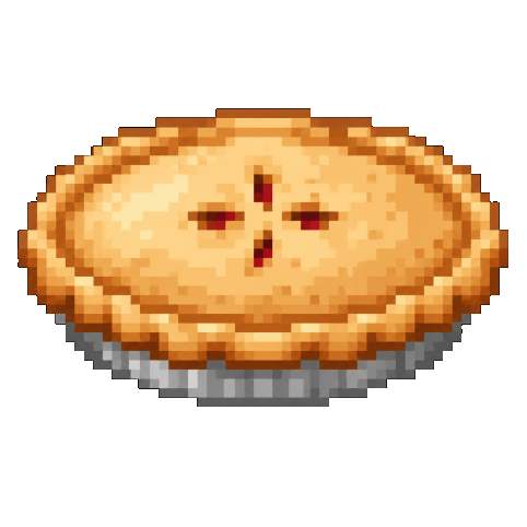 Pixel art pie
